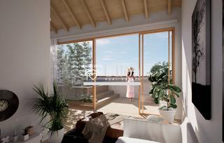 Àtic a Platja de Vila Joiosa. Ático con estudio, jacuzzi y vistas al mar en villajoyosa