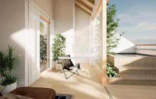 Penthouse in Platja de Vila Joiosa. Ático exclusivo con estudio, jacuzzi y vistas al mar en villajoy