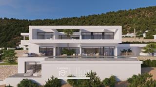 Xalet  Avenida de pedramala. Villa en benissa diseño, elegancia y naturaleza en perfecta armo