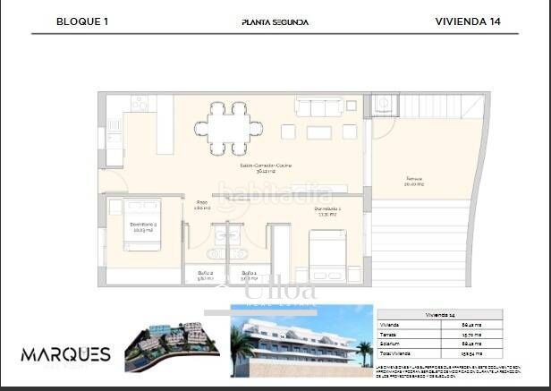 Foto e91310dc-18d5-4705-a261-9db41aa93029. Apartament amb aparcament piscina a balcón de Finestrat-terra marina Finestrat