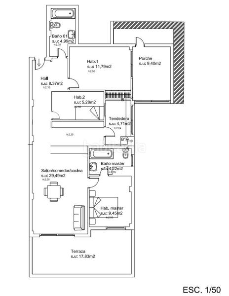 Foto 9c4c46a9-6b9f-41c0-8c14-7963ebcf88f6. Appartement avec chauffage parking dans port d´Andratx Andratx