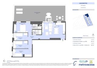 Appartement  Gasmetre. Promocin obra nueva gasmetre