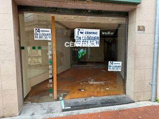 Lloguer Local Comercial a Barri del Centre. Alquiler de local comercial en el centro de terrassa  calle sant