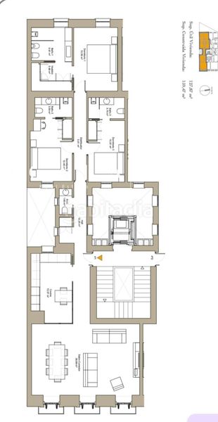 Foto bcd7908f-50db-43bc-a3df-0a5926b4e3b2. Rent flat with heating in Recoletos Madrid