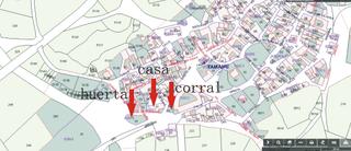 Masia a Calle castelar 2. Casa de piedra para reformar con 900m2 urbanos