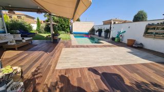Xalet a Calle miguel de cervantes 27. Espectacular chalet individual moderno con piscina en morales de