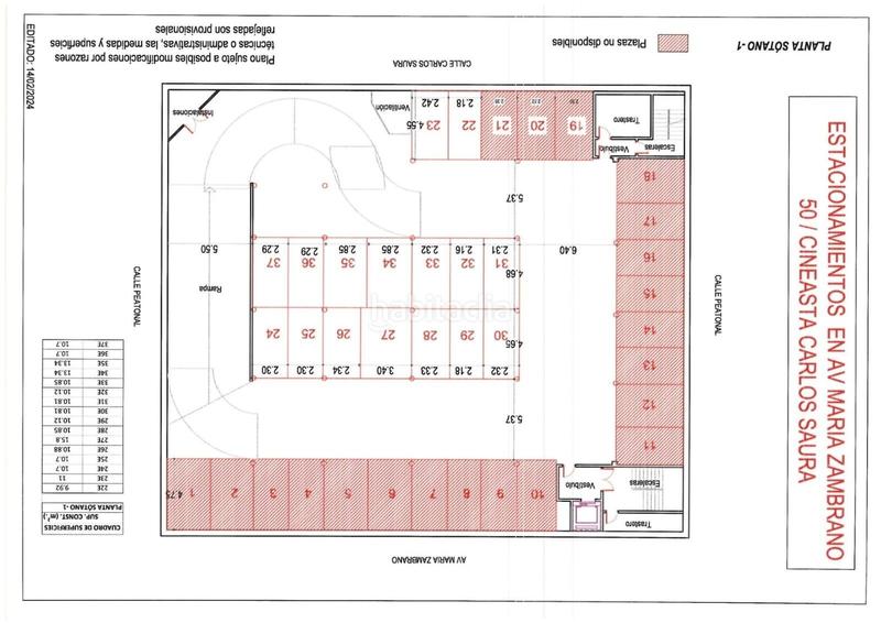 Foto bab59550-45ca-4501-8ba8-8eeb06c126f7. Parking voiture dans Grancasa Zaragoza