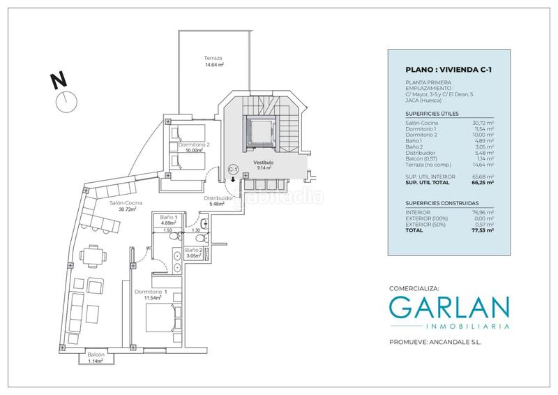 Foto 34036512-d0e7-4535-b9e2-f7441d560d84. Pis 66m<sup>2</sup> a calle mayor 3 a Casco Antiguo - Ciudadela Jaca