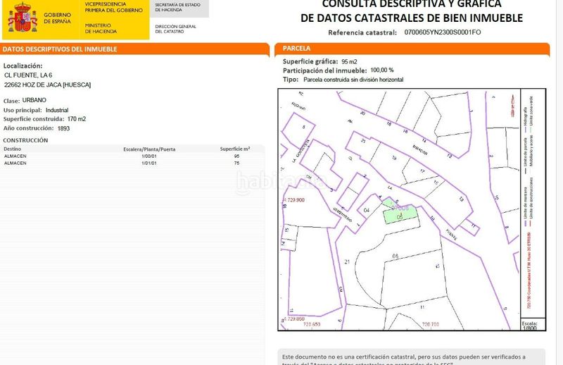 Foto 237fba45-6a03-474a-90f6-99f6fb960013. Casa a Hoz de Jaca