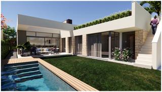 Chalet en Mar Menor golf. Villas de obra nueva en complejo privado en la provincia de murc