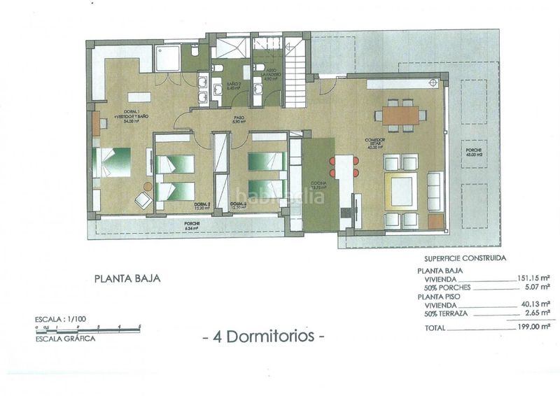 Foto 0ee3be27-bd70-4288-b337-c91fd181a518. Xalet amb aparcament piscina a Aguamarina Orihuela