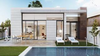 Xalet a Pilar de la Horadada Ciudad. Villa mediterranea en zona urbana cerca del mar