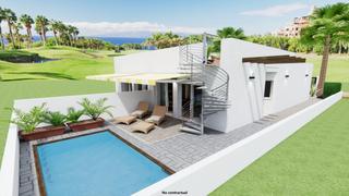 Doppelhaus in Las Lomas de Rame-Bahía Bella. Villas pareadas de obra nueva en los alcazares