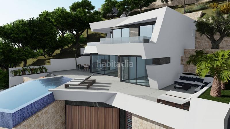 Foto 78e7a8ad-aae4-491e-b649-bc9df564487c. Chalet villa de lujo de obra nueva con vistas espectaculares e en Calp