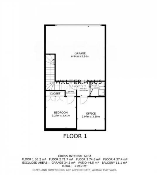 Foto 16b0c315-bf19-4fcd-8ff2-47aa3d323f4a. Chalet  adosado en venta con terraza, jardín, plaza de garaje y piscina en la zona de la piovera, en Madrid