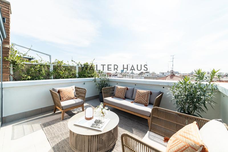 Foto fd25aeff-eb8f-40c5-b217-5811220d72c8. Piso ático a estrenar en venta en Trafalgar, en Trafalgar Madrid