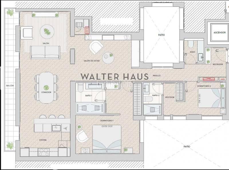 Foto 8ddb9e43-1aec-427e-aeba-95fd1ccf4783. Flat with heating in Recoletos Madrid