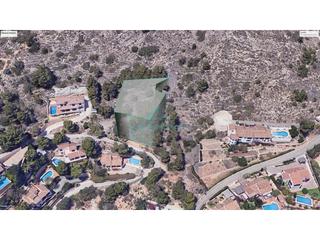 Terreno residencial en Puerto. Parcela urbana en el puchol  puerto de javea con impresionante v