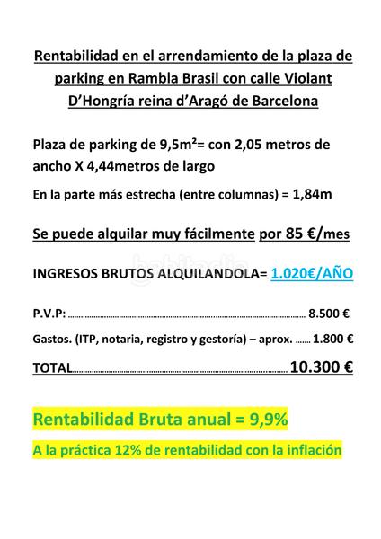 Foto 96cb7234-05b4-4948-b78c-34cc6e7be50f. Parking coche ¡¡aparque en solo 60 segundos desde la calle!! en Barcelona