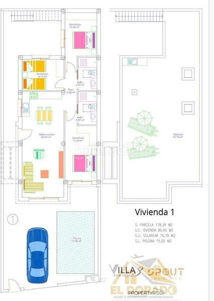 Foto c63867e9-4237-4a23-861d-76b70b656dd9. Chalet avec chauffage parking piscine dans San Javier San Javier
