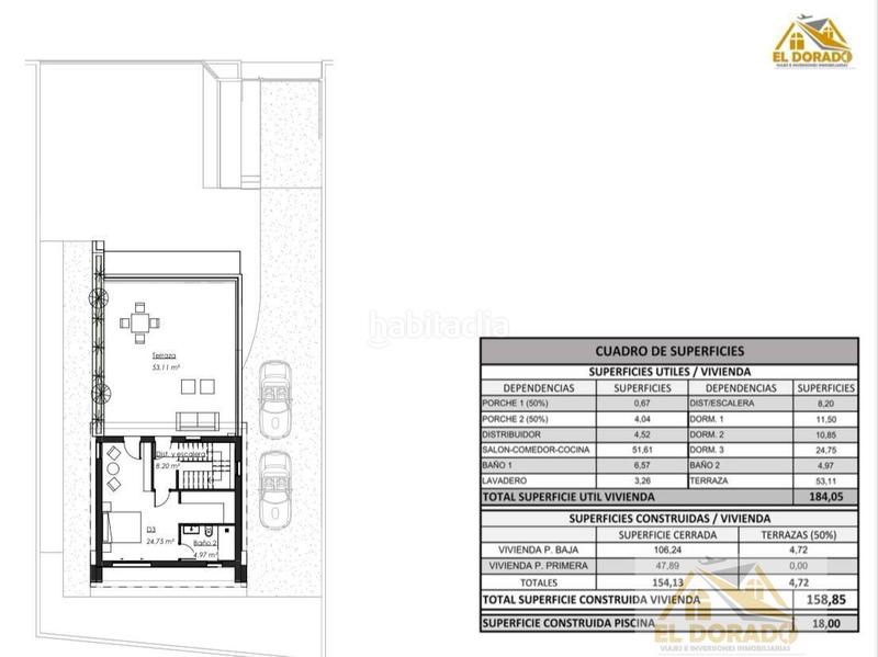Foto ab921dbe-263f-4c10-a214-b29c74e0b480. Chalet villa en Benferri