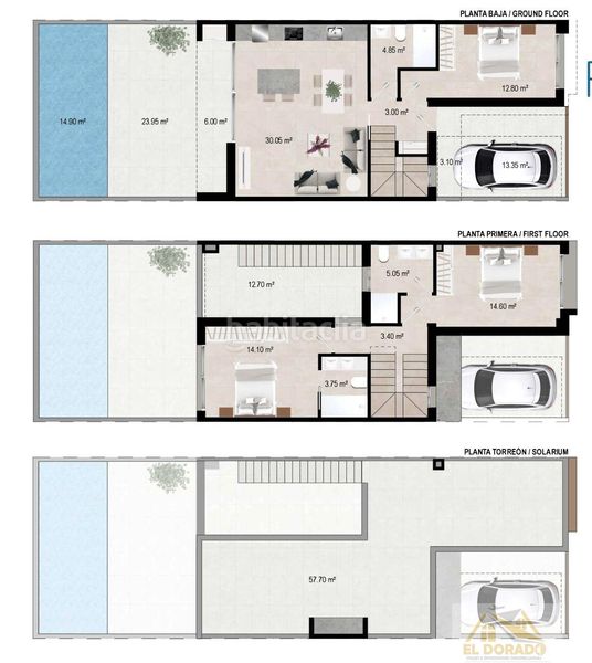 Foto 97e5bf59-74e4-499f-8a28-03c3a94899d9. Xalet amb calefacció aparcament piscina a San Javier San Javier