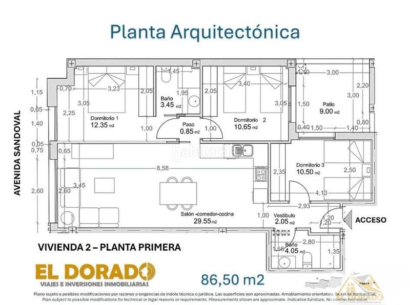 Foto 45e35066-cc02-4ae8-b8ee-3838db0e44a7. Apartament amb calefacció aparcament piscina a Santiago de La Ribera San Javier