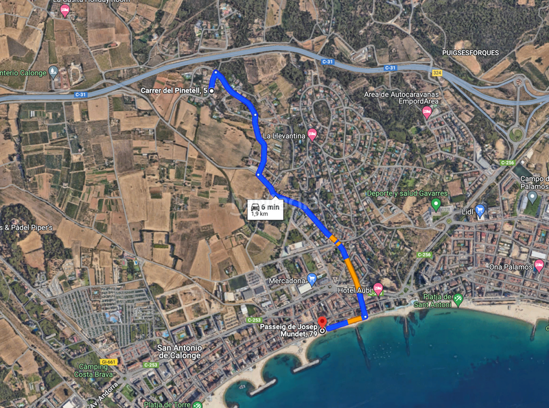 Foto 3b74f4cf-b3e1-4b6b-bdee-3c74ad4d390a. Terreno residenziale in pinetell 5 in Puig Ses Forques - Torre Colomina Sant Antoni de Calonge