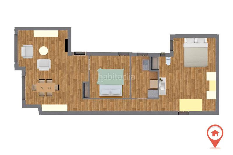 Foto c781362d-0018-4605-a773-ae12054bd5ed. Flat with heating in Centro Cuenca