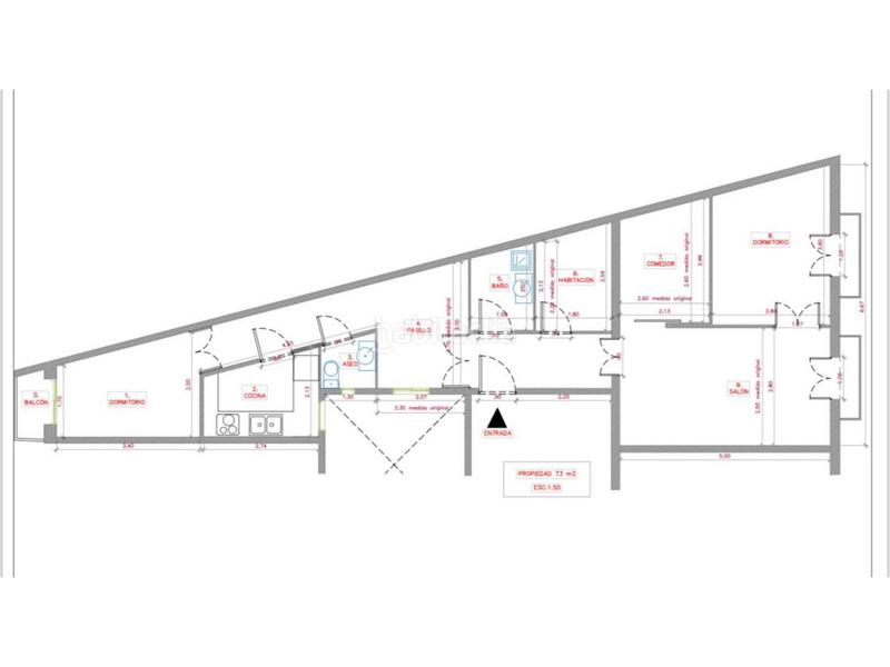 Foto 911cfc5e-40ee-45ff-bbff-8b284b91152c. Flat with heating in Sant Antoni Barcelona
