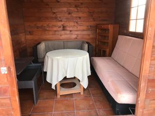 Finca rústica a Carretera pechina 13. Parcela en venta en pechina  pequeña casa madera y almacen