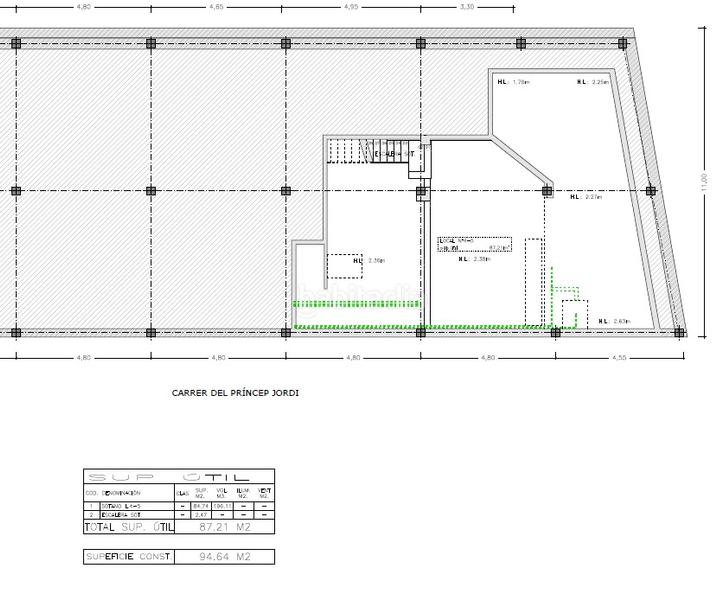 Foto 993012d3-05f6-4319-99cd-bf54e5c616d6. Affitto locale commerciale in carrer del príncep jordi 1 in Barcelona
