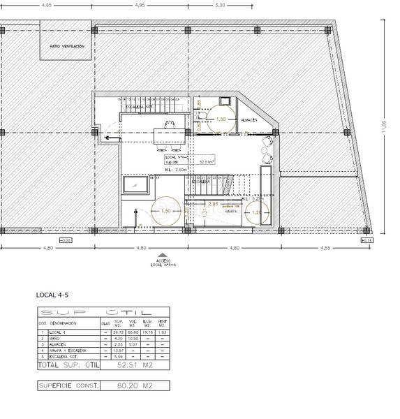 Foto f9d02d0c-06f9-400e-b0bf-53fef993f5b3. Location local commercial dans carrer del príncep jordi 1 dans Barcelona