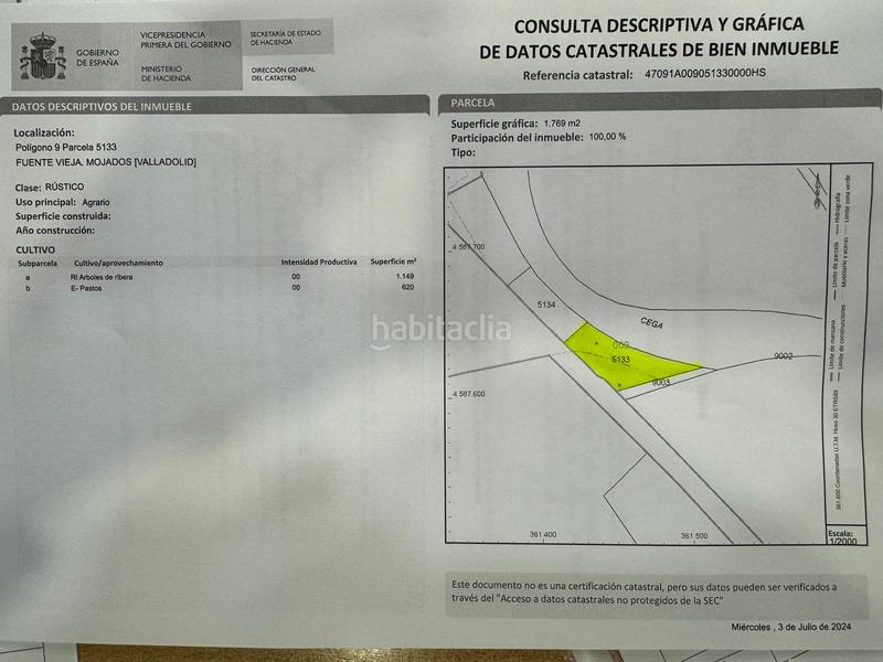 Foto a77f3d99-d538-488c-bd2d-fb10ad1864c2. Finca rústica a vp-1102 20 a Mojados