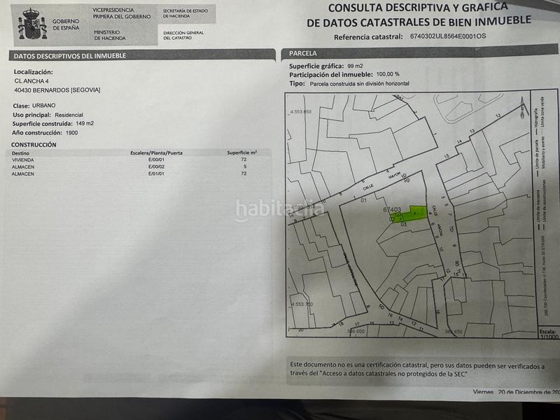 Foto 9bc6d7ba-5216-4ea2-8883-19cc98021dbf. Casa a calle ancha 8 a Bernardos