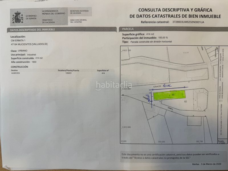 Foto 72403075-338d-4afd-af7a-87ba3e5363bd. Nau industrial a Mucientes