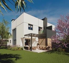 Casa aparellada a Calle lilas 15. Chalet pareado en montesano bétera residencial élite