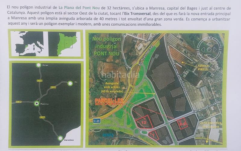 Foto 6f8f25b7-7fa4-46be-9f30-7fae6733a399. Terrain industriel dans Congost-Santa Caterina Manresa