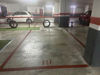 Autoparkplatz in Centre