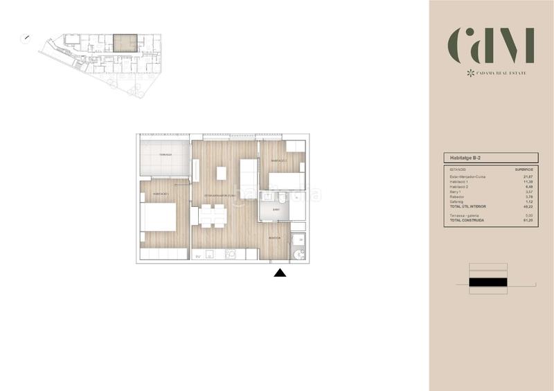 Foto 307c6f51-f2f3-4c75-b7ca-292b4c57c564. Erdgeschoss 61m<sup>2</sup> in carrer de gènova 2 in Llatí Santa Coloma de Gramenet