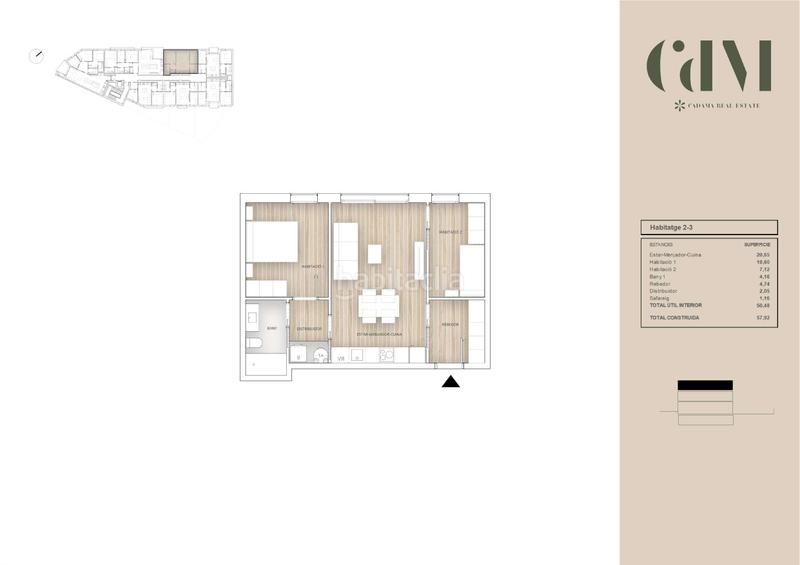 Foto 3d992f95-a2a6-4cfa-99dd-eb28e1508c2c. Appartement 57m<sup>2</sup> dans carrer de gènova 2 dans Llatí Santa Coloma de Gramenet