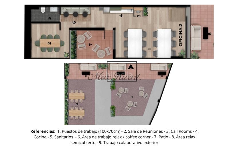 Foto 38b184f4-cd5e-4363-904f-d81679fa5d22. Location bureau avec chauffage dans Sagrada Família Barcelona