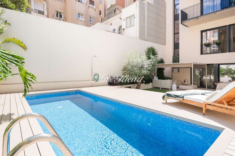 Foto f15a32d2-6110-48ca-9aa0-26c37b8f0c3e. Pis amb piscina a Sant Gervasi - Galvany Barcelona