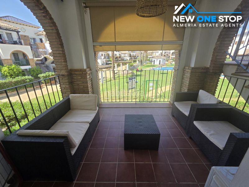 Foto 663d1ec6-a4f5-4abf-a922-8565acdbee5a. Apartament amb calefacció aparcament piscina a Las Salinas Vera