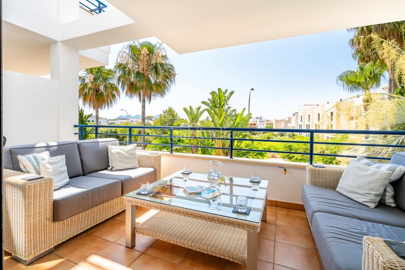 Foto c80be560-80d8-4d9c-bf99-bdcb4aef608c. Àtic amb aparcament piscina a port de Pollença Pollença