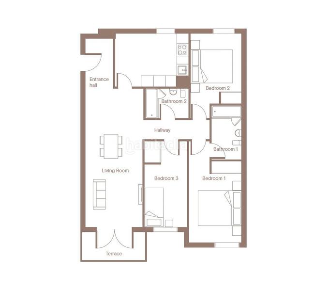 Foto 2276ae95-9b20-4509-b046-6928c028cc48. Lloguer pis amb aparcament piscina a El Atabal Málaga