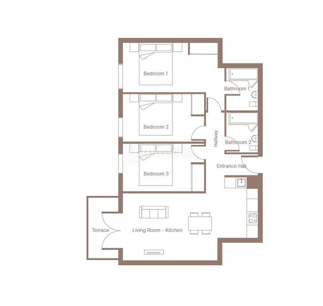 Foto b4c15f7d-1200-4542-8a55-36031be88358. Miete etagenwohnung mit parking pool in El Atabal Málaga