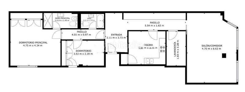 Foto 891ed16d-a8e1-4ba1-b66e-2fb6508027fe. Appartement avec parking dans Gran Via Valencia