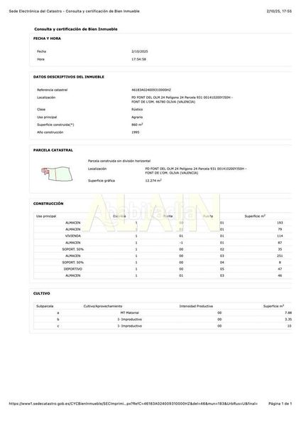 Foto f736773a-7980-4ee6-a672-c172791945e7. Casa a Oliva pueblo Oliva