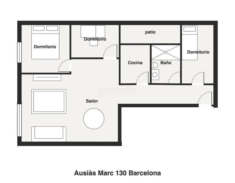 Foto 9d35c09b-5dec-4538-9e2a-c52eb6af1aa1. Etagenwohnung mit heizung in Fort Pienc Barcelona
